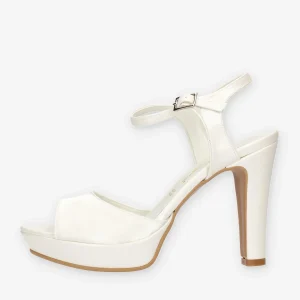 Anno Zero Sandali bianchi da donna con tacco