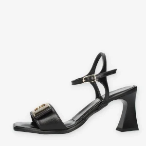 Donna Serena Sandali neri con tacco