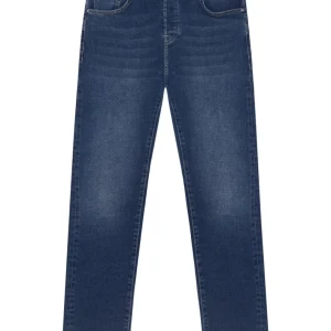 Jeans 5 tasche comfort fit lavaggio medio