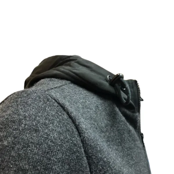 Felpa Grigia | Materiale Riciclato - immagine 5