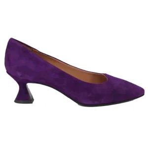 Decollete donna in camoscio viola con scollo a cuore Donna SPK2103 037