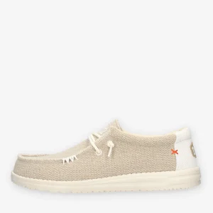Hey Dude HD.40003-1LB Wally braided unisex Off White