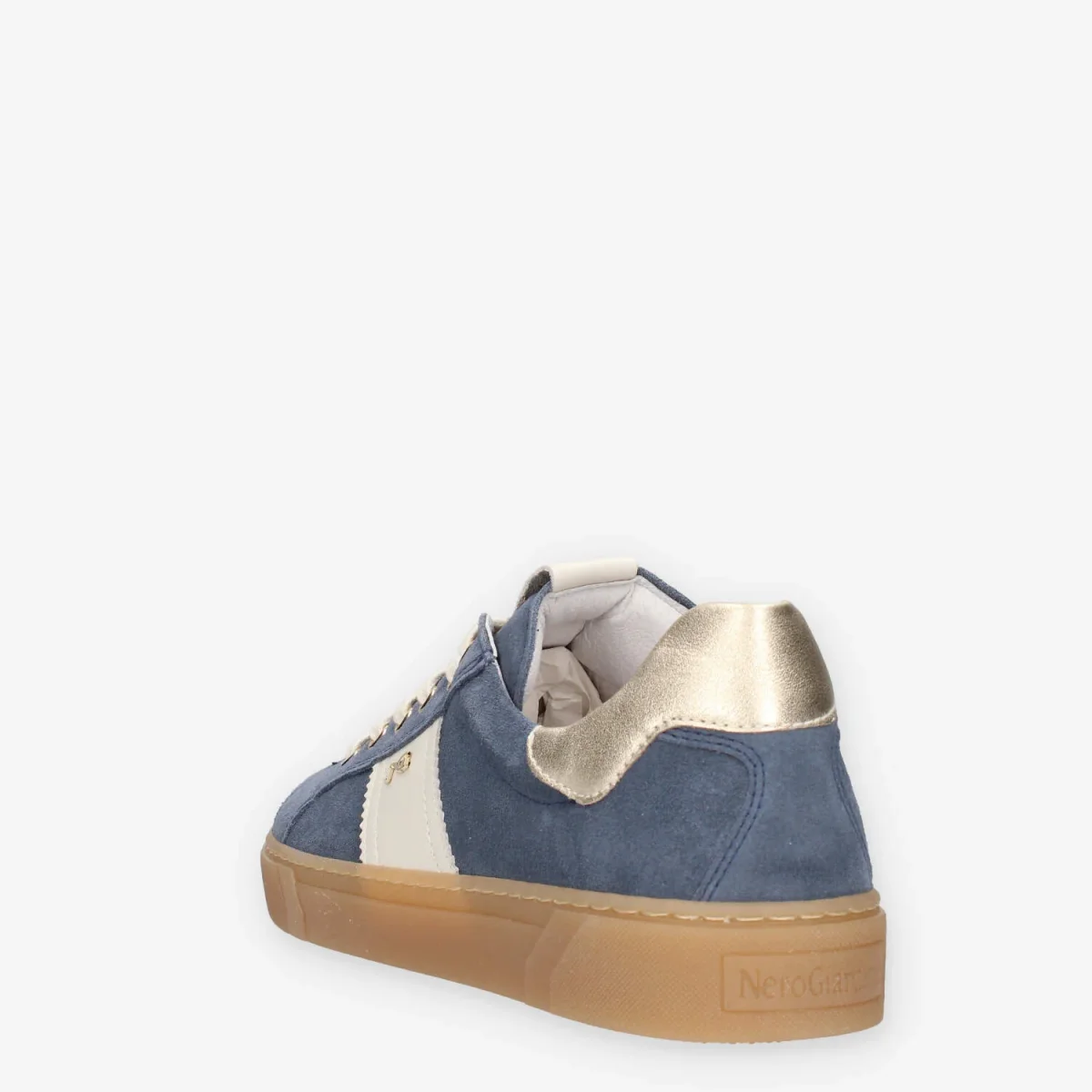 Nero Giardini E513004D-203 Sneakers basse blu da donna - immagine 3