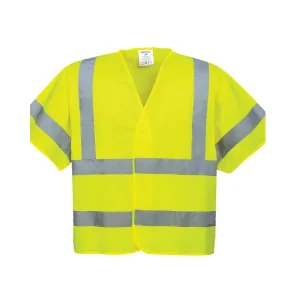 Gilet a maniche corte Hi-Vis Giallo | Portwest